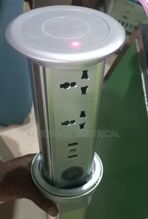 2 - Way Lifting Pop-Up Socket With Bluetooth Speaker, Usb,Type-C