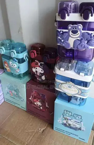 Double-Mouth Fashion Water Bottle