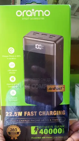 Oraimo Power Bank 40000mah