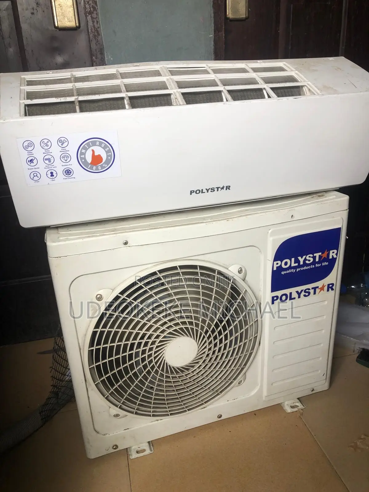 1hp Polystar Air Conditioner in Surulere - Home Appliances, Udeokeke ...
