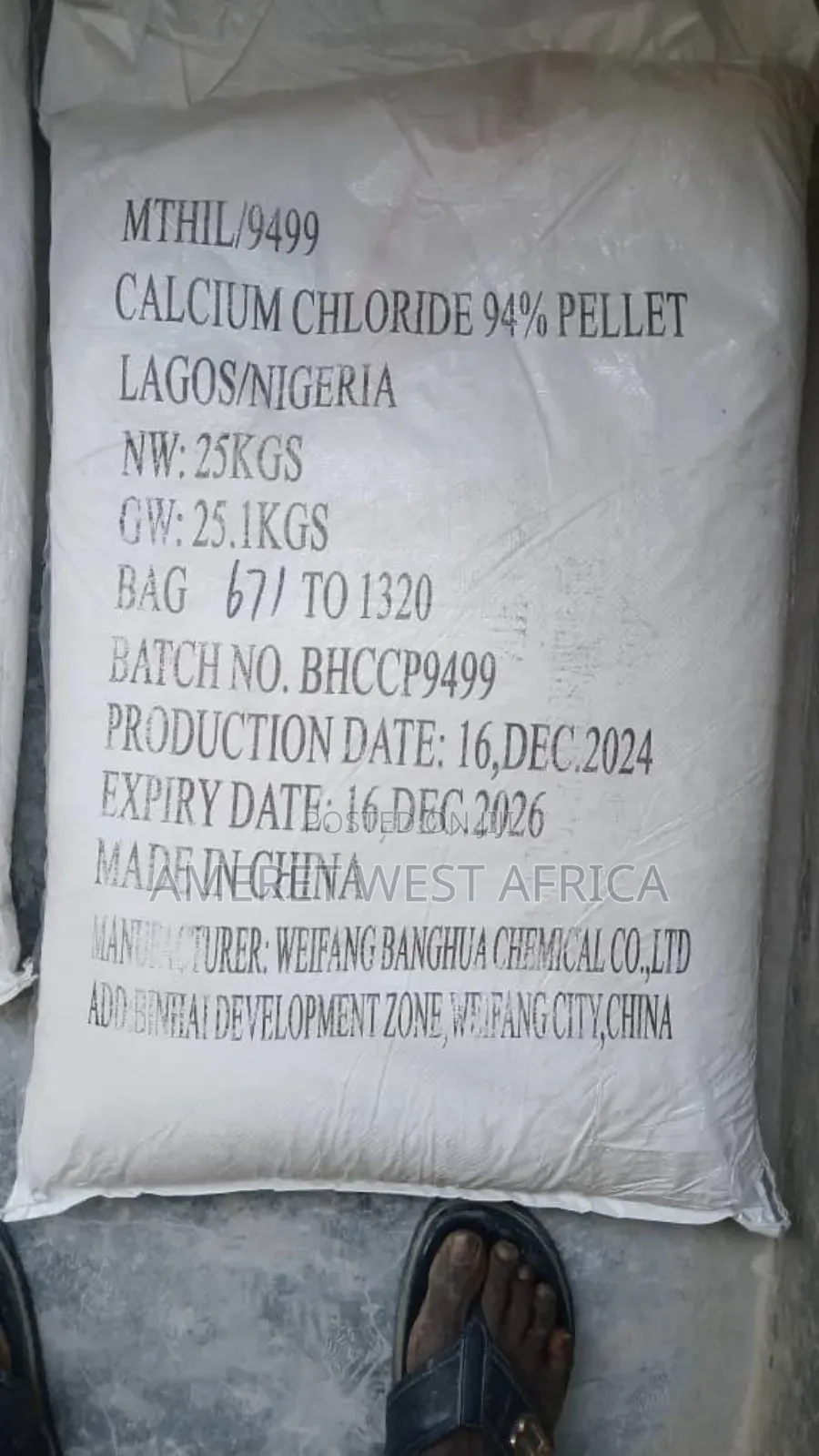 Calcium Chloride Pellet - ( Calcium Dichloride) ( E509 )