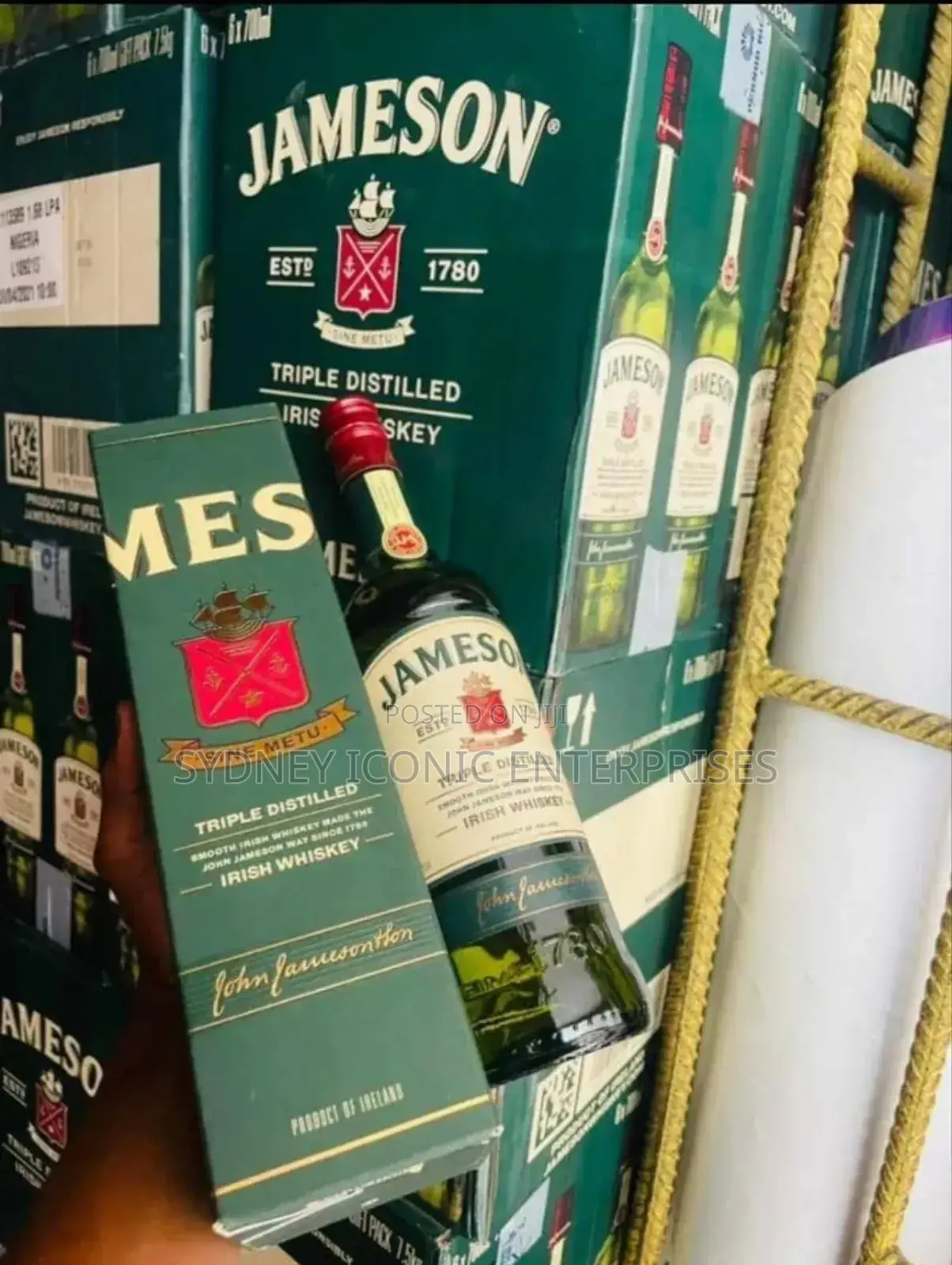 Jameson Green Irish Whiskey