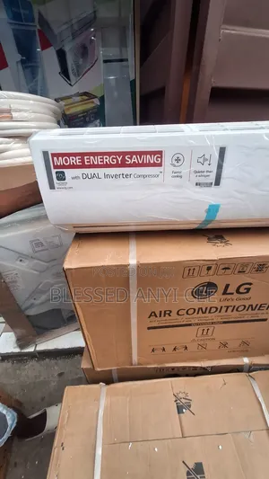 Original Lg 1hp Inverter Split Ac Copper R410a Super Cooling Warranty