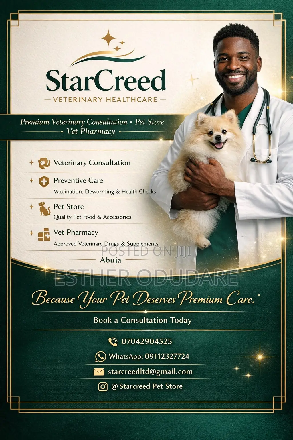 Mobile Pet Care and Accesories Services