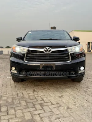 Toyota Highlander Limited V6 4x2 (3.5L 6cyl 6A) 2016 Black