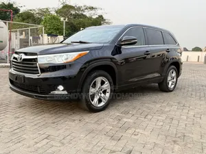 Toyota Highlander Limited V6 4x2 (3.5L 6cyl 6A) 2016 Black