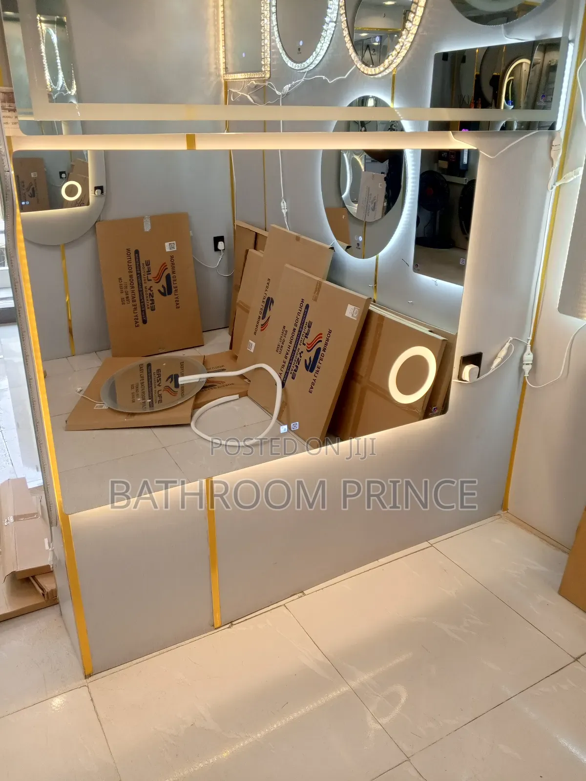 Bright Sensor Led Mirror (120×80cm)