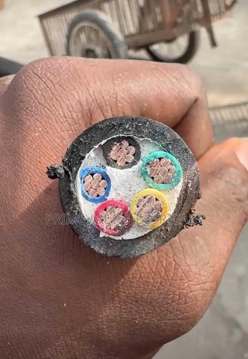25mm 5core PVC