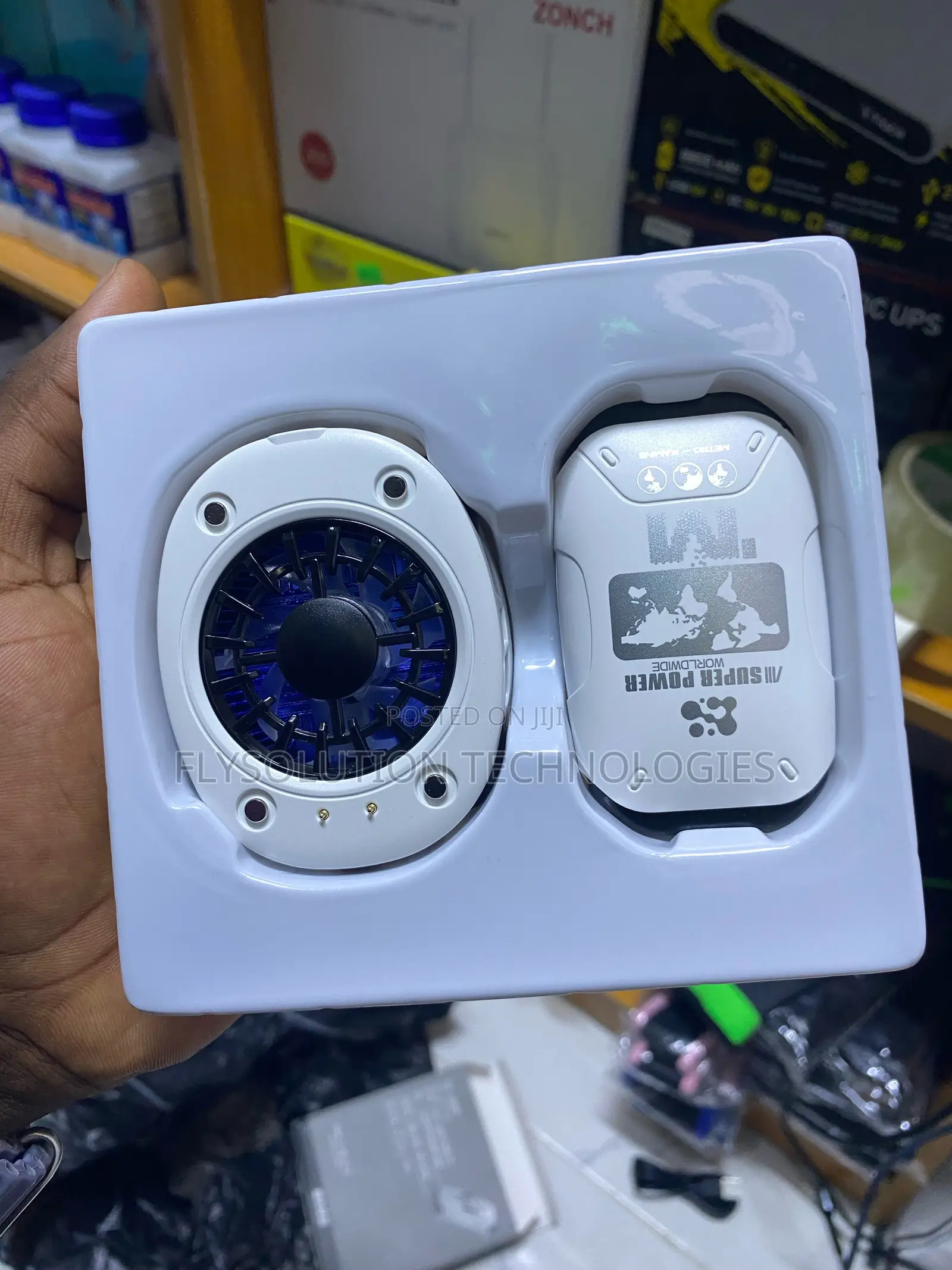 Wireless Magnetic Ice Rechargeable Phone Cooler - Fs25