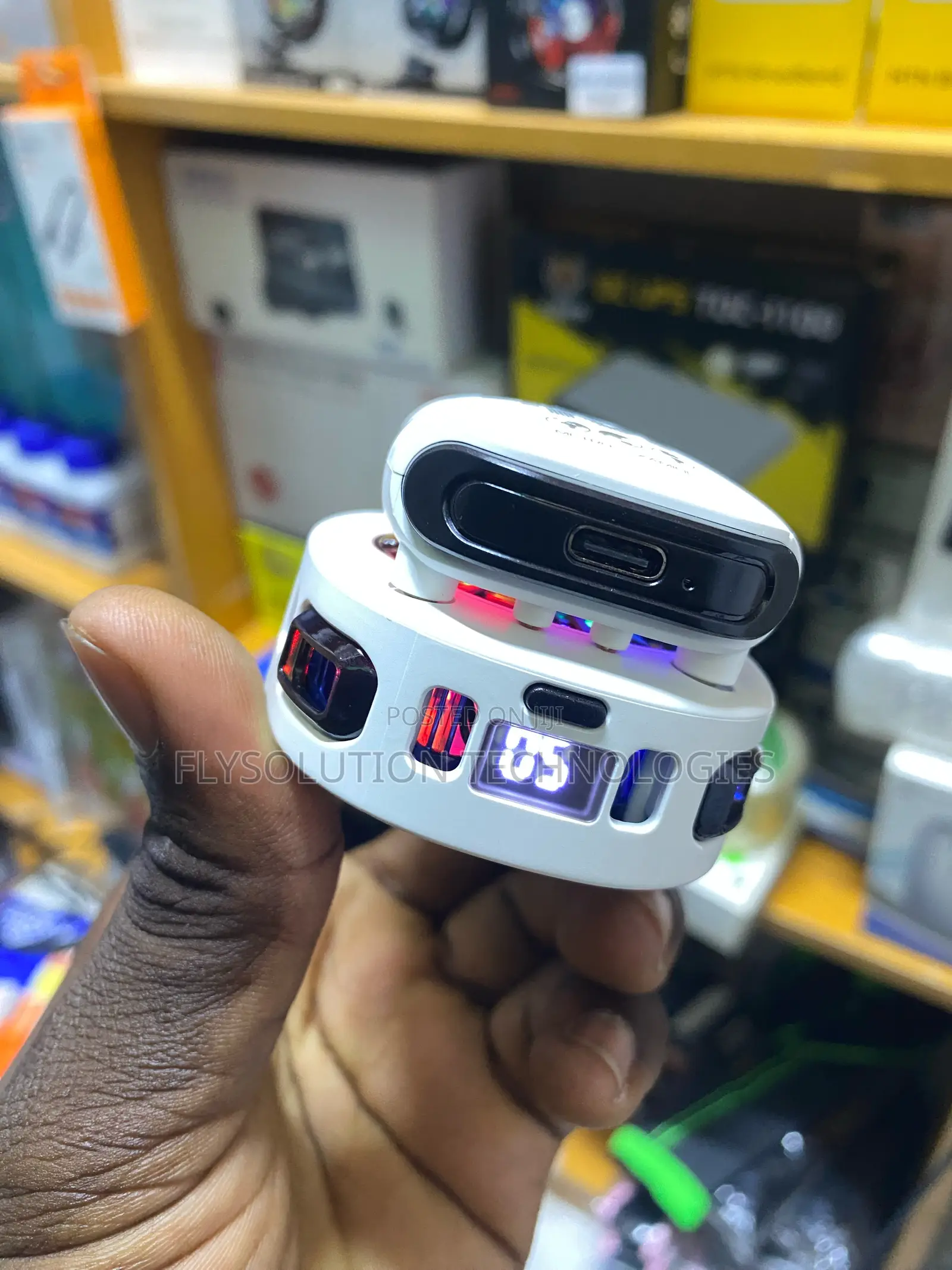 Wireless Magnetic Ice Rechargeable Phone Cooler - F - image 3