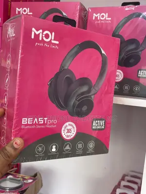 Headphone (Mol Beast Pro Active Noise Cancellation Bluetooth Headset)