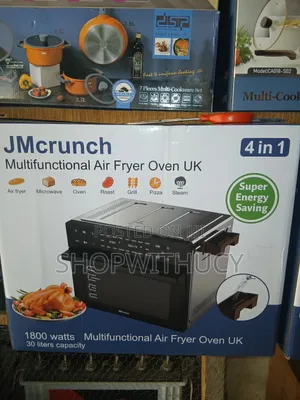 30l Multifunctional Digital Airfryer Oven With Steamer, 1800watts