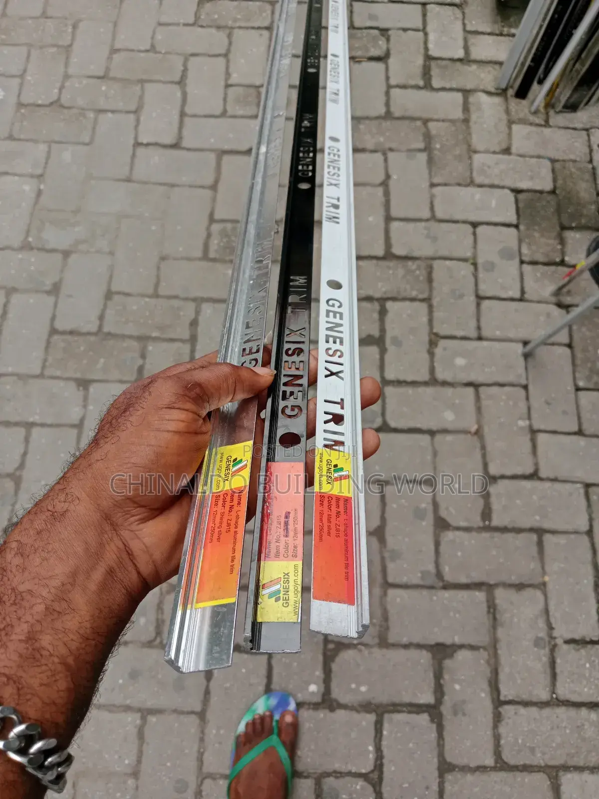 L Shape Genesis Tile Trim