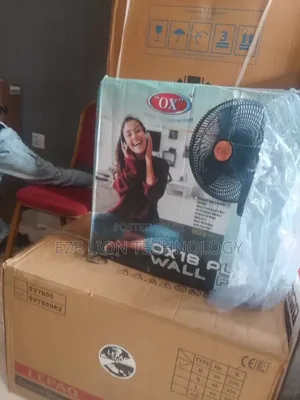 New in Ox 18inch Plus Wall Fan