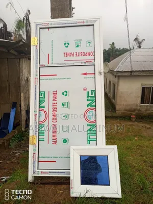 Toilet and Bathroom Door