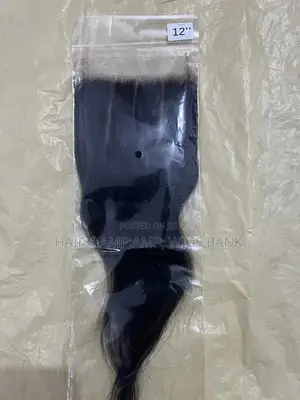 5 by 5 Closure 12 Inches Straight