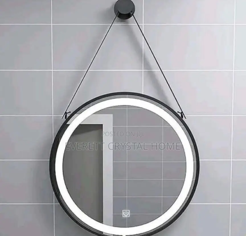 Black Frame Led Mirror