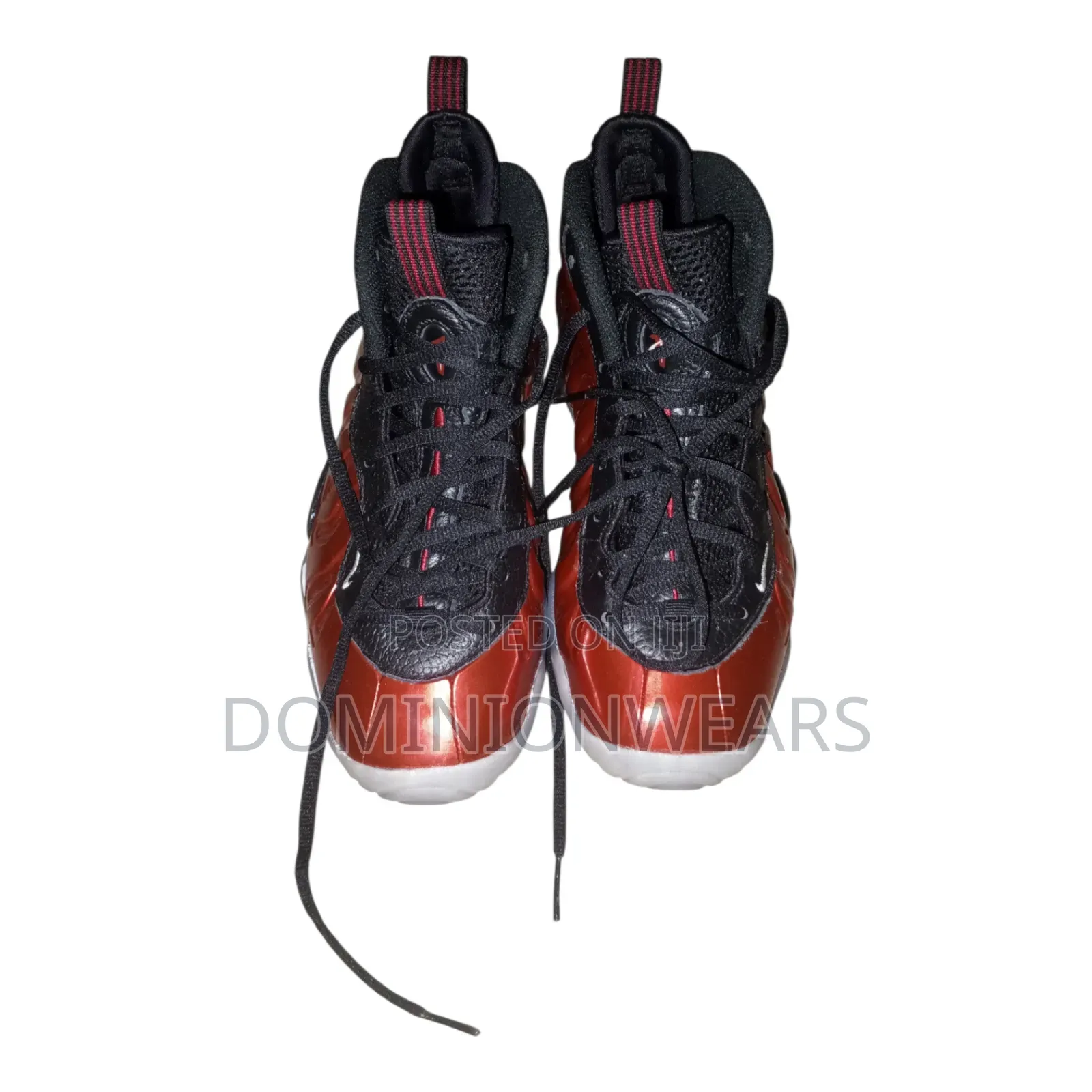 Red and Black Nike Trainers