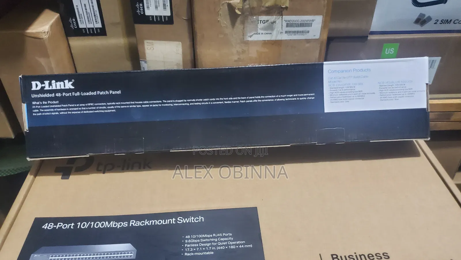 48-Port Unshielded Patch Panel