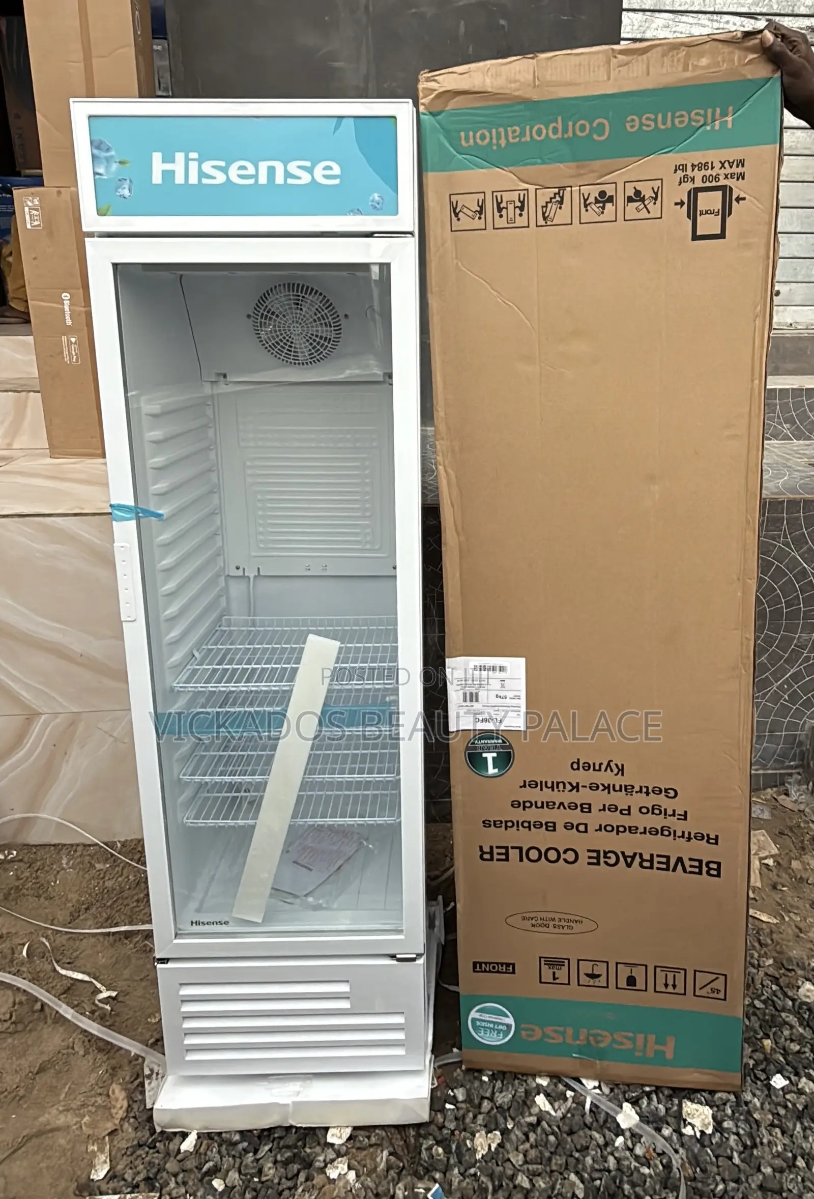 Hisense Showcase Refrigerator 282l (36fc-fl)