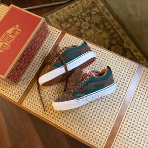 Cop the Vans Knu Skool Vans Vr3 Lx Caramel Brown/Twilight Green*