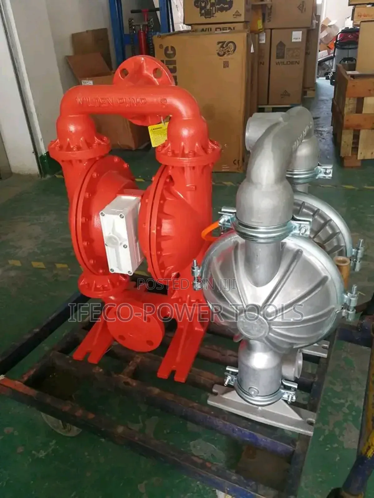 76 Mm (3") Metal Air-Operated Double-Diaphragm (Aodd) Pumps.
