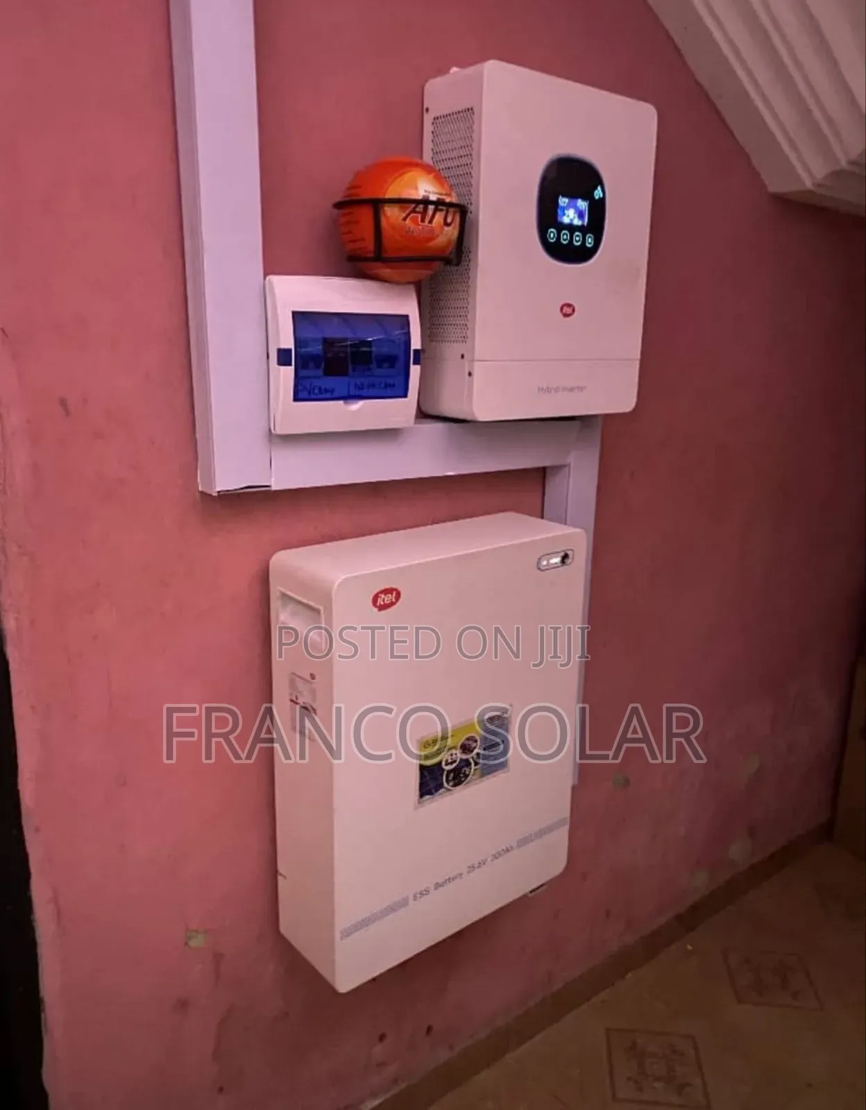Itel Energy Full Installation / 4kva Hybrid Inverter / 5kwh Battery in ...