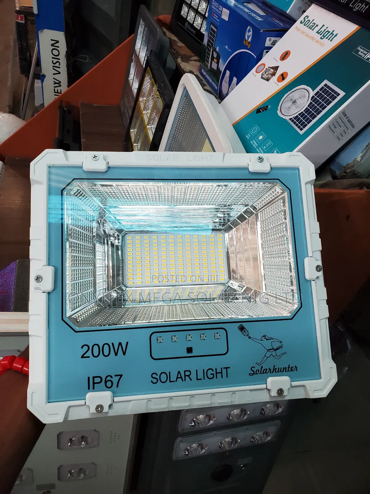 Original Solar Flood Light 200watts With Warranty