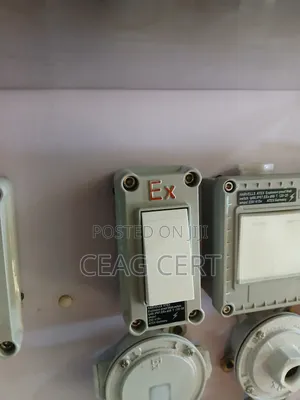 1gand and 2gang Fire Proof Switch