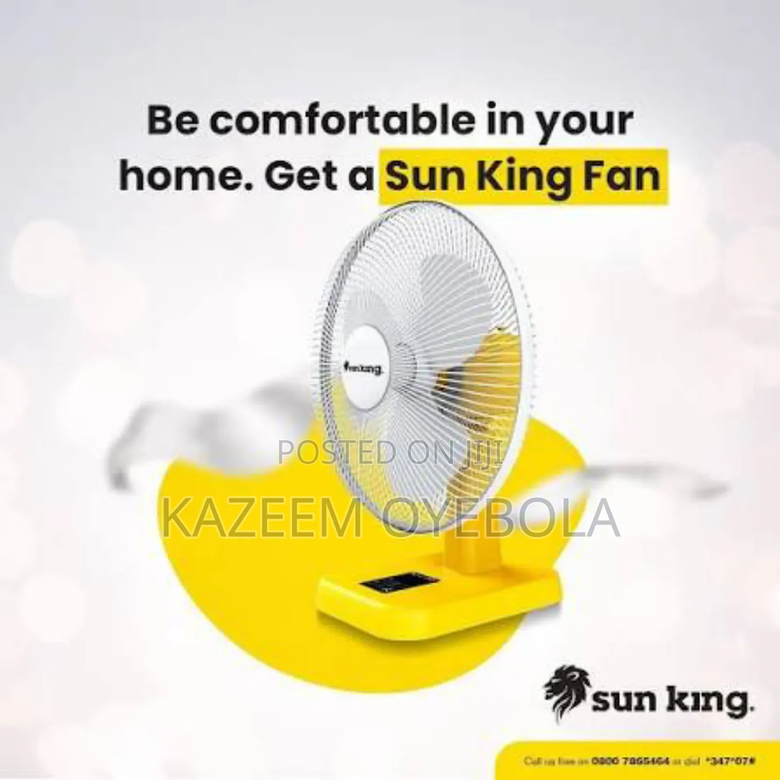 Sunking Table Fan