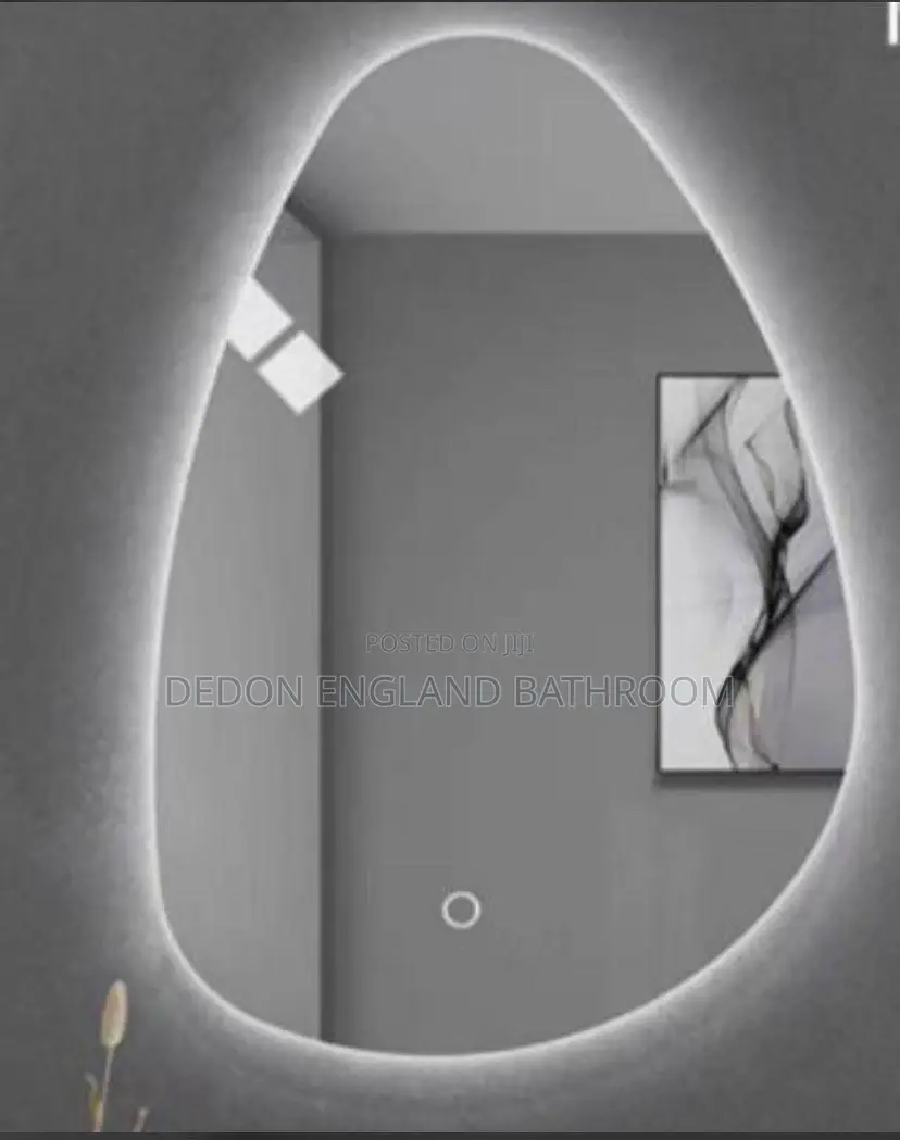 Egg Shape Led Mirror