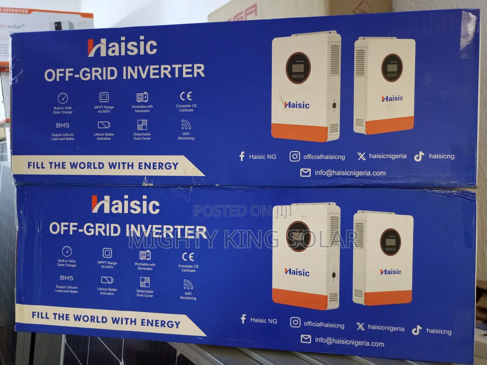 5kva Haisic Inverter 24v New Face