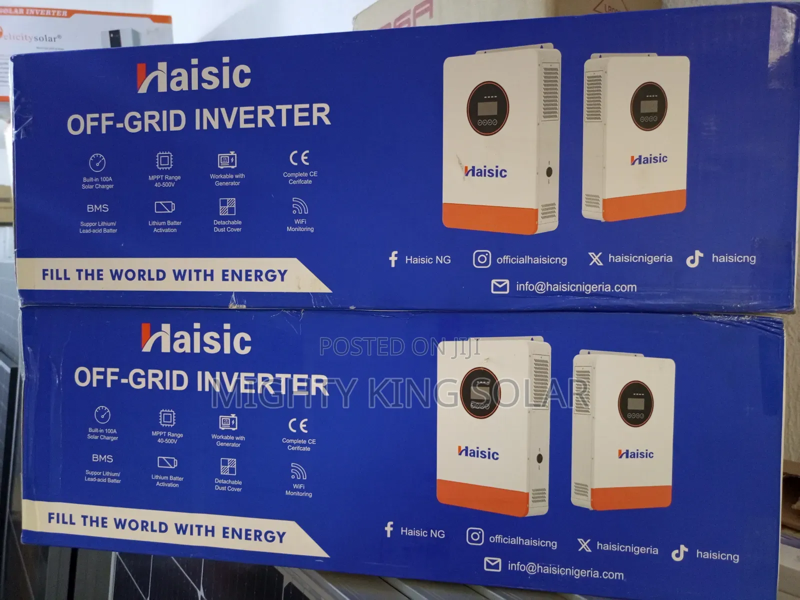 5kva Haisic Inverter 24v New Face