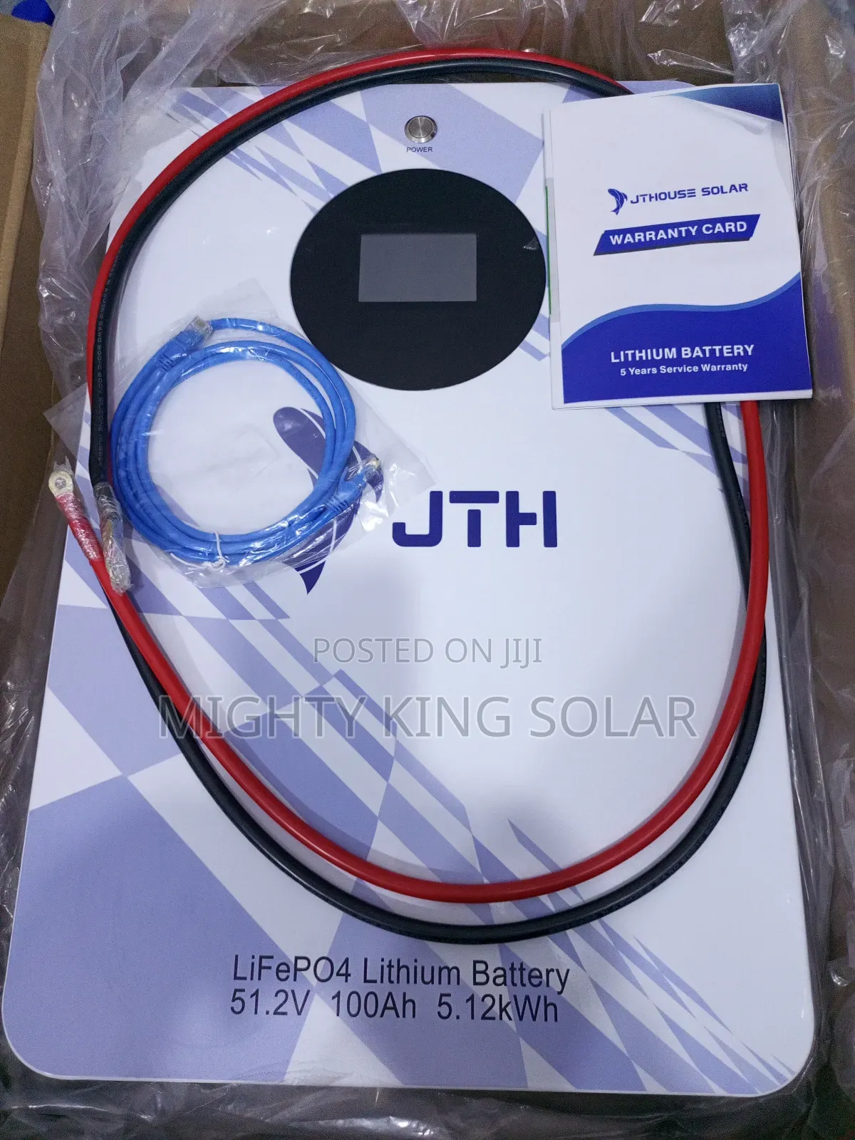 5120kwh JTH Lithium Iron Battery 48v