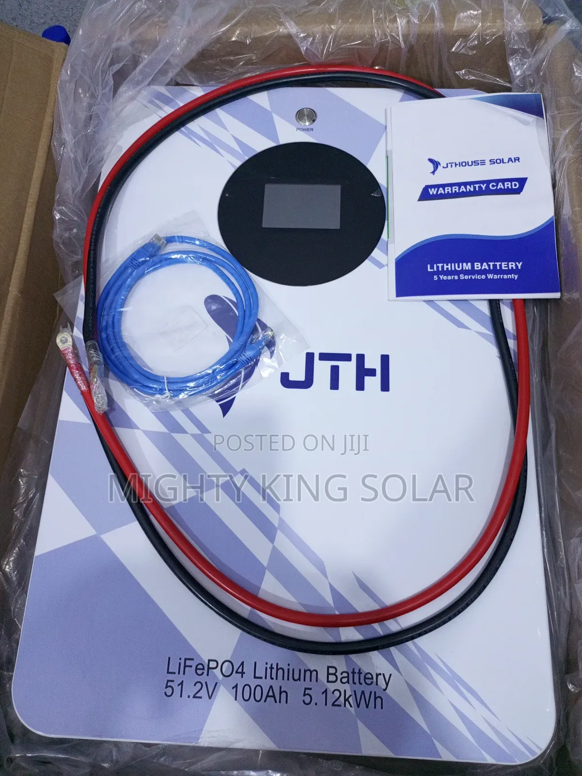 5120kwh JTH Lithium Iron Battery 48v