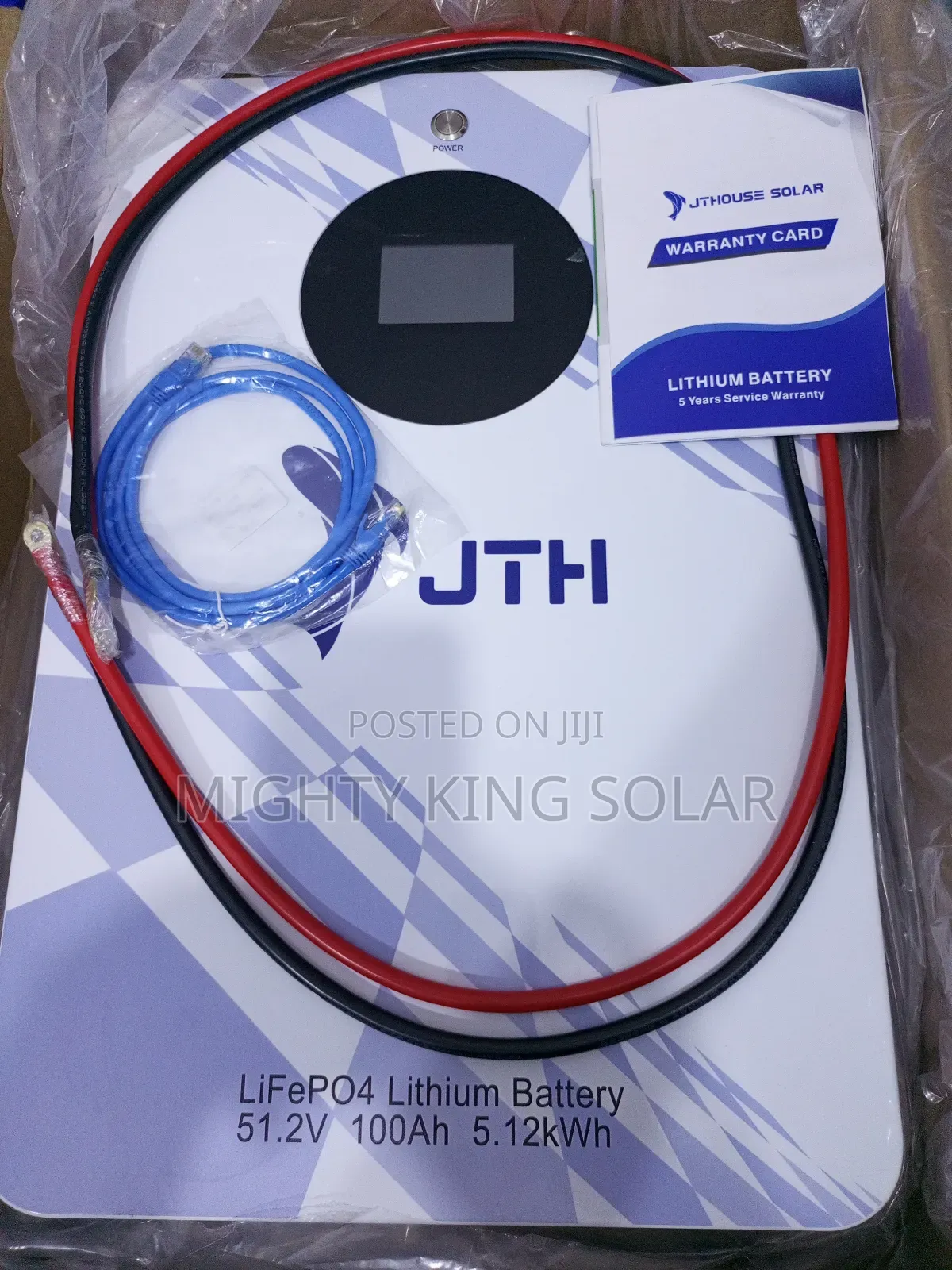 5120kwh JTH Lithium Iron Battery 48v