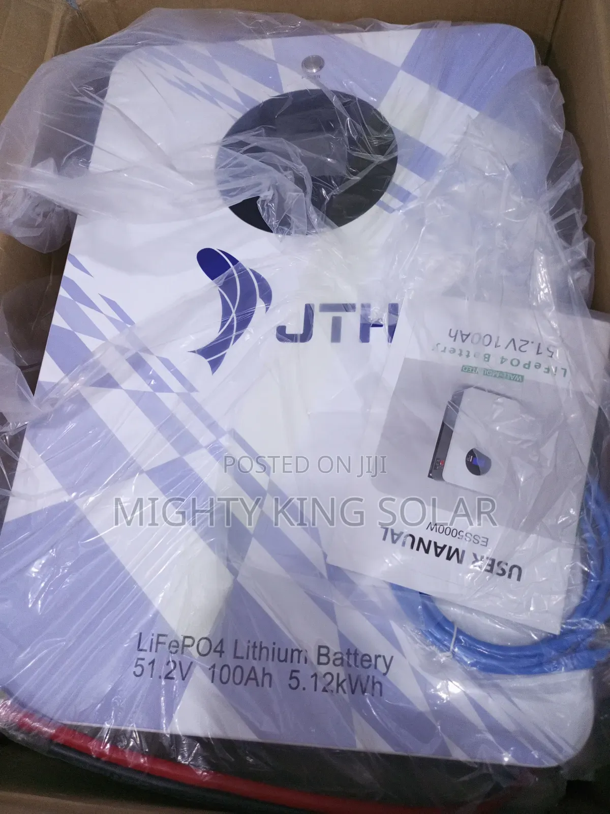 5120kwh JTH Lithium Iron Battery 48v