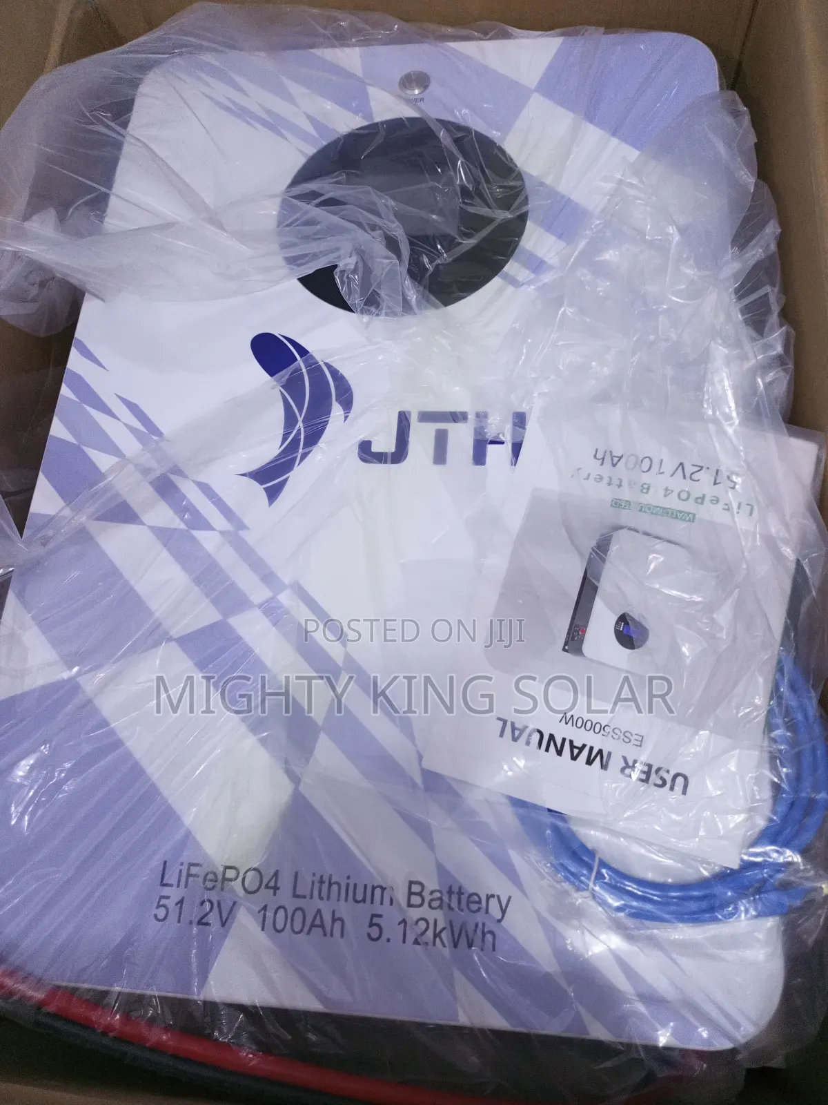 5120kwh JTH Lithium Iron Battery 48v