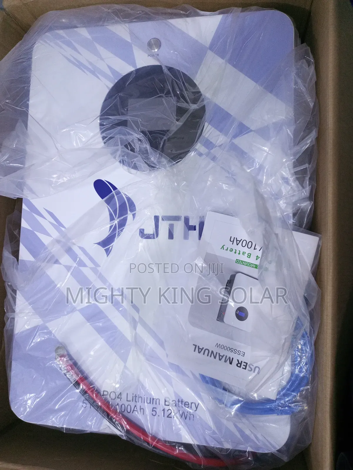 5120kwh JTH Lithium Iron Battery 48v