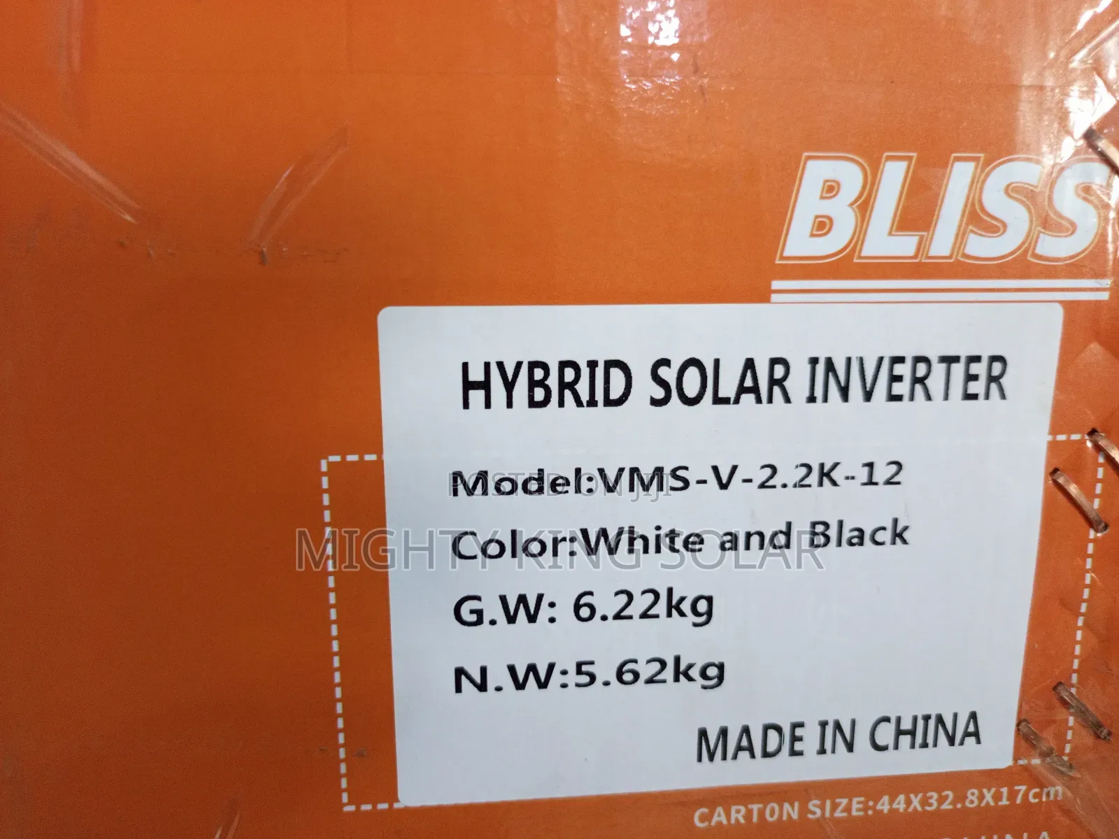 2.2kva Hybrid Bliss Inverter