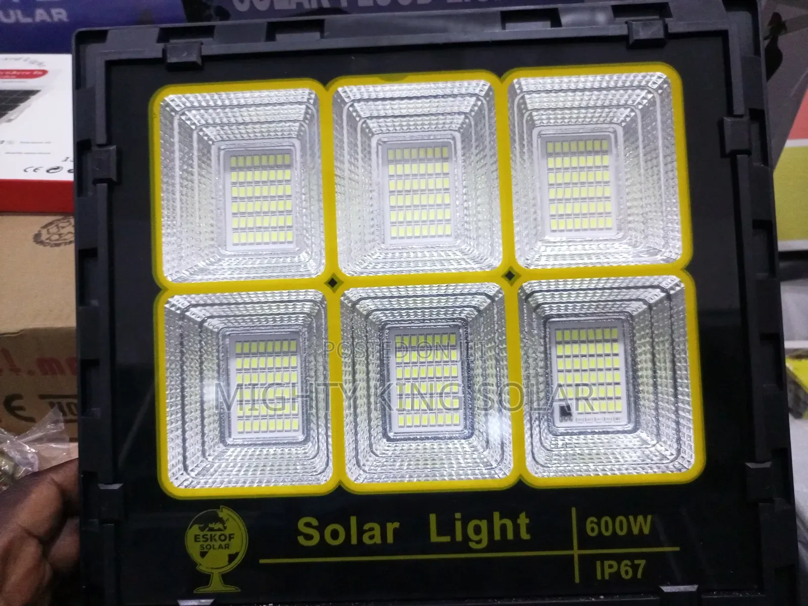 600w Flood Light 6 Eyes