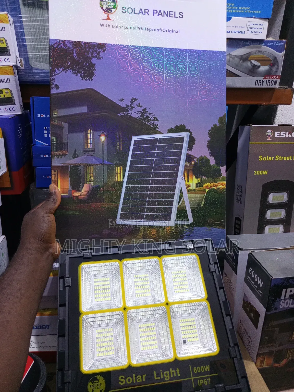 600w Flood Light 6 Eyes