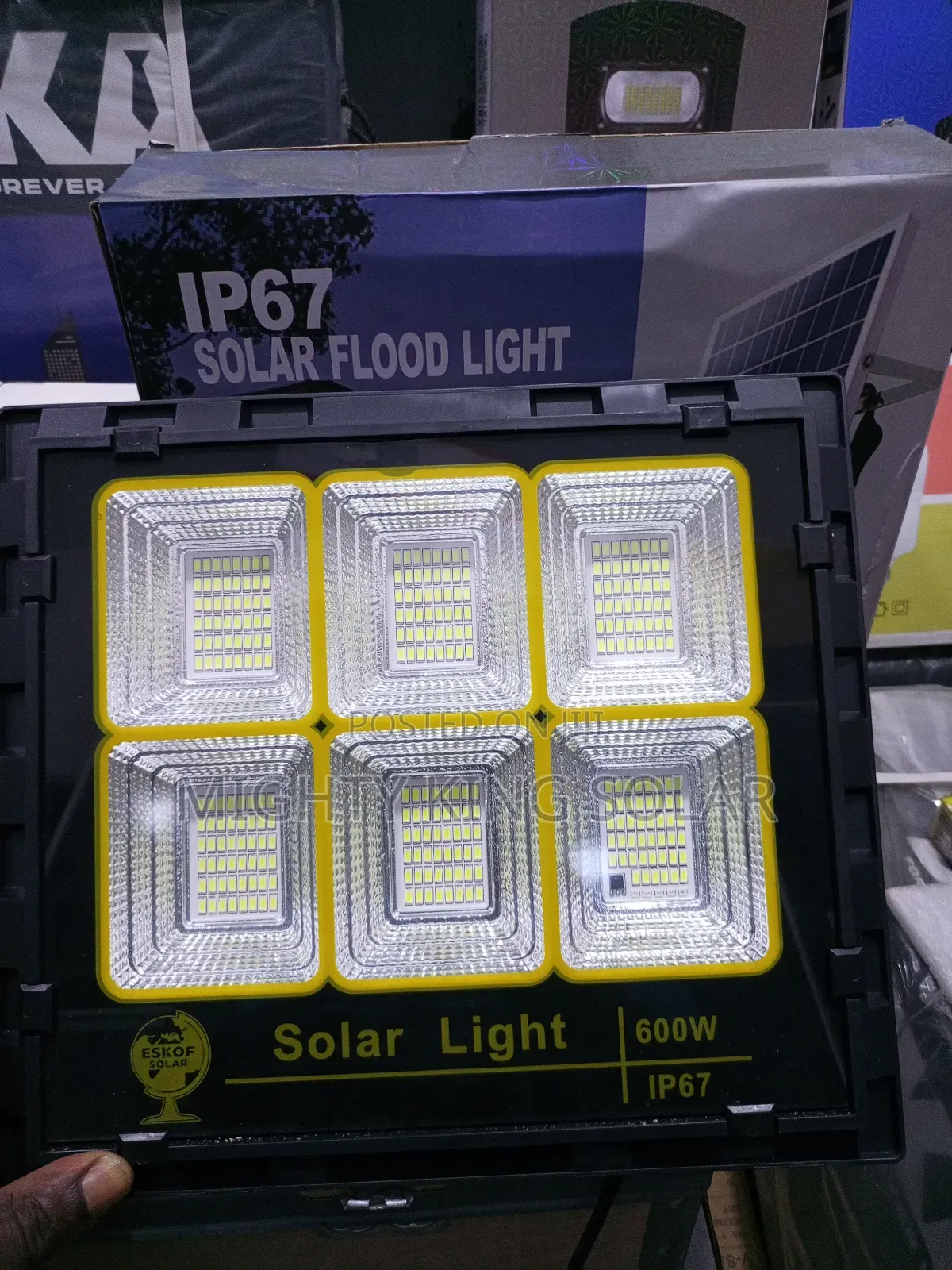 600w Flood Light 6 Eyes