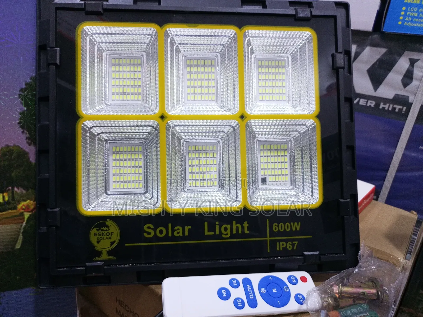 600w Flood Light 6 Eyes