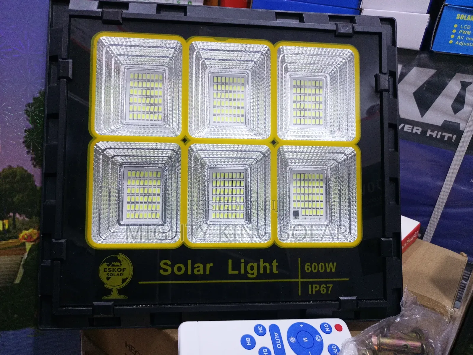 600w Flood Light 6 Eyes
