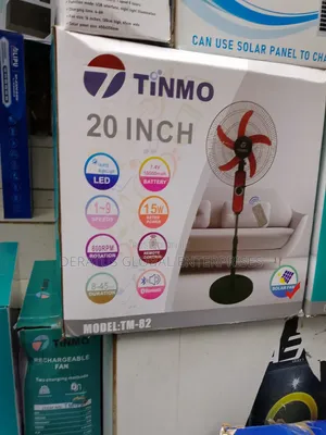 Standing Rechargeable Fan 20"