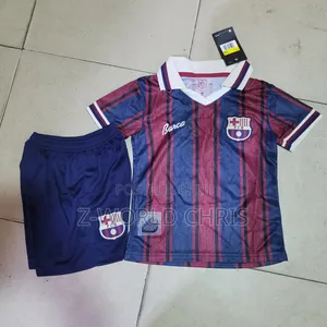 Barcelona Anniversary Kid Jerseys