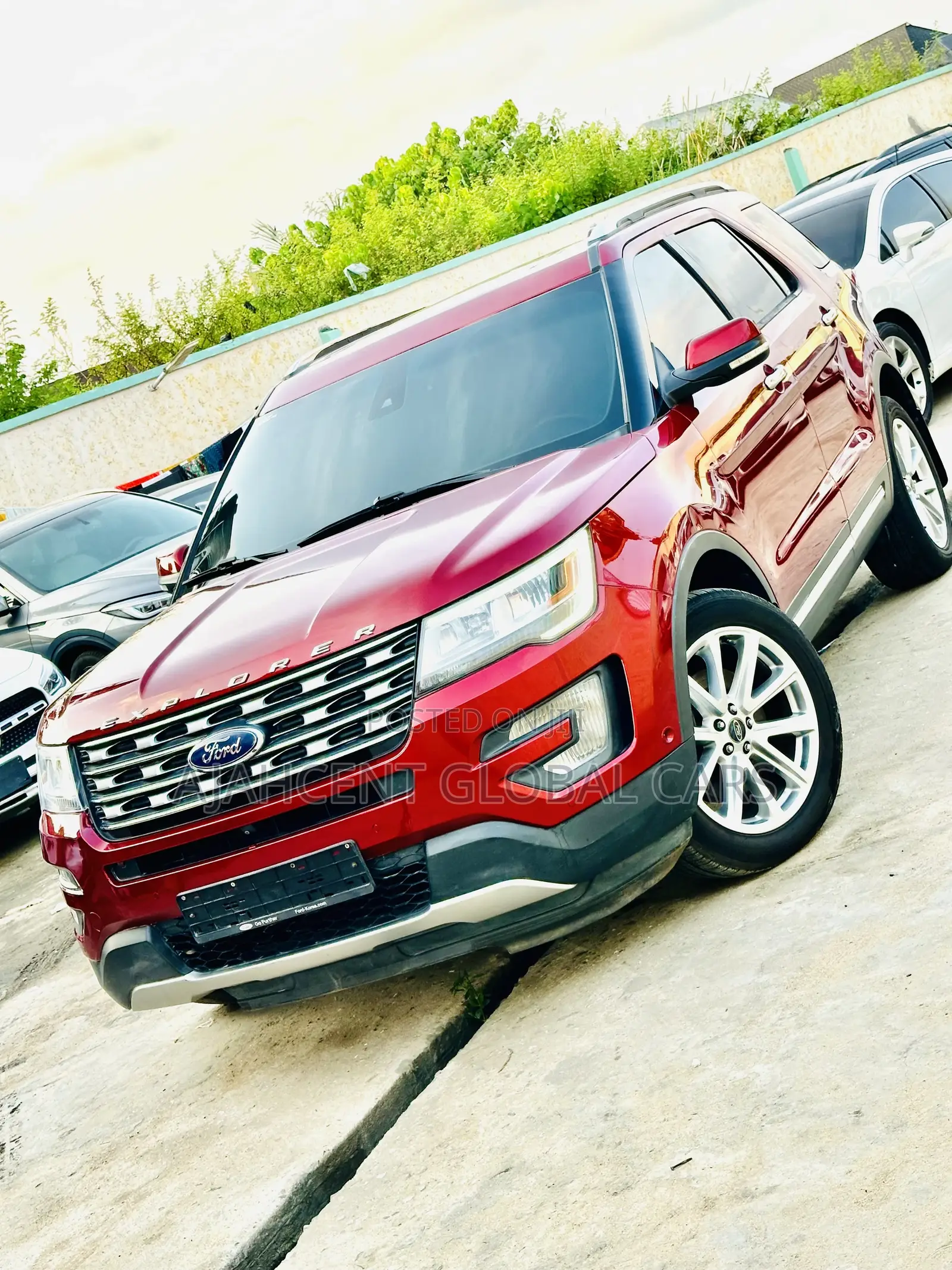 Ford Explorer 2017 Red