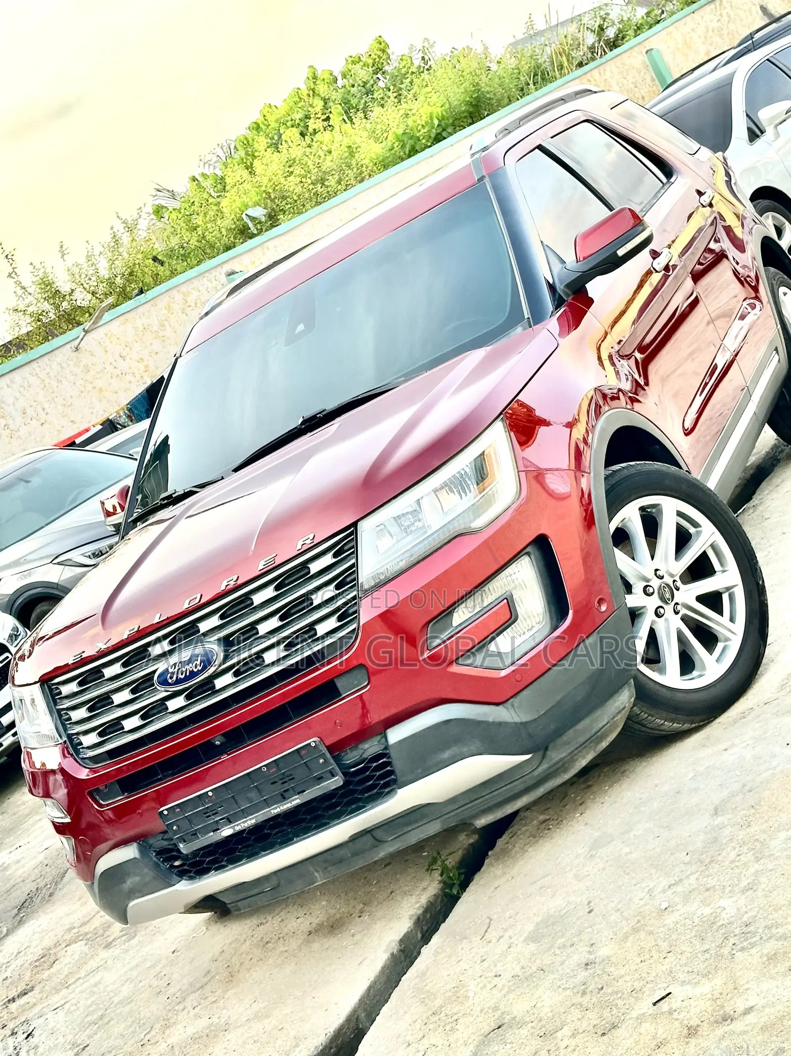 Ford Explorer 2017 Red