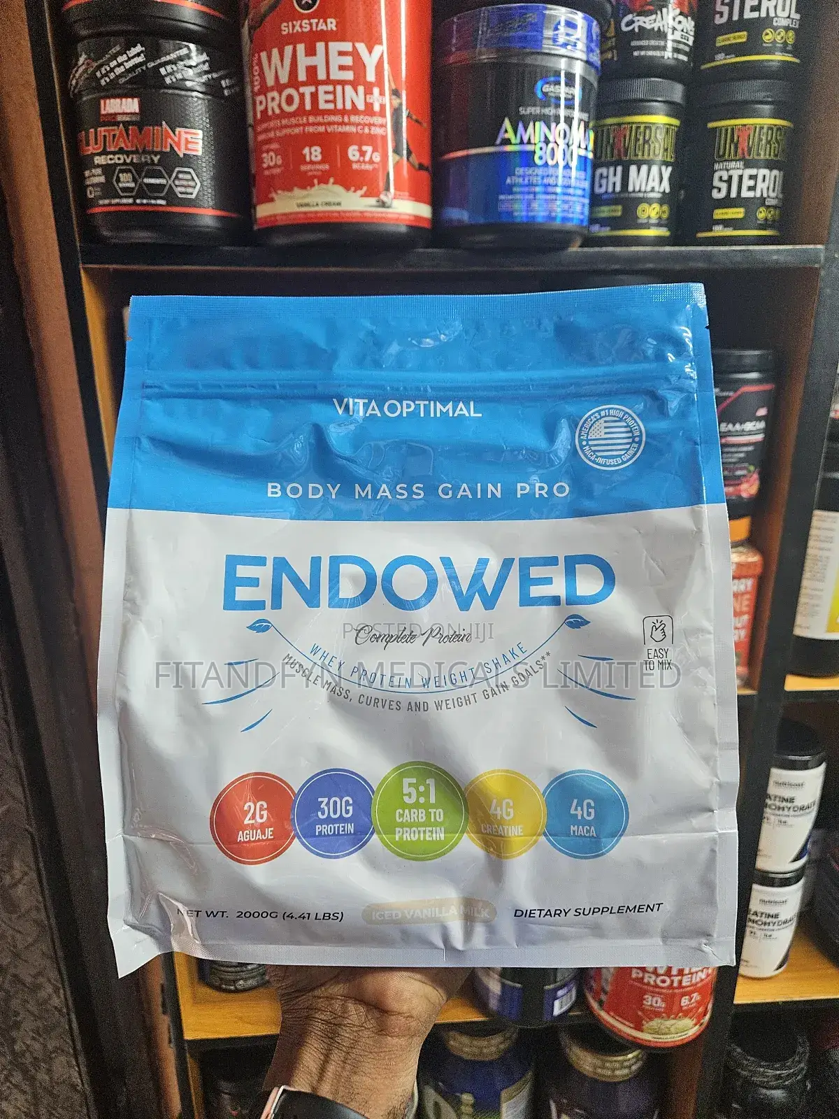 Endowed Complete Protein